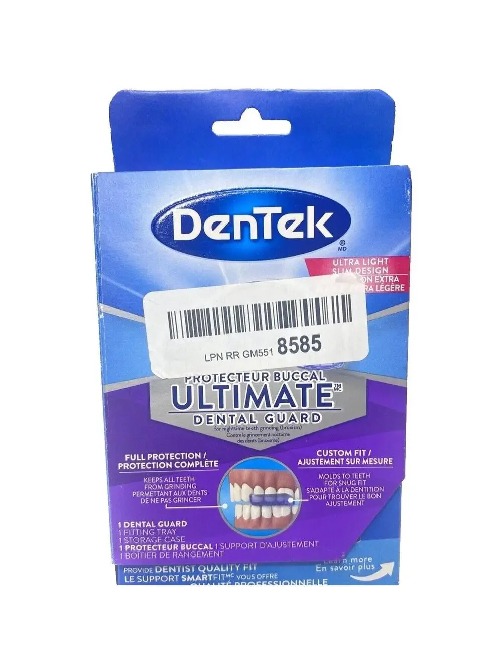 DenTek Dental Guard Nighttime Teeth Grinding Custom Fit Tray